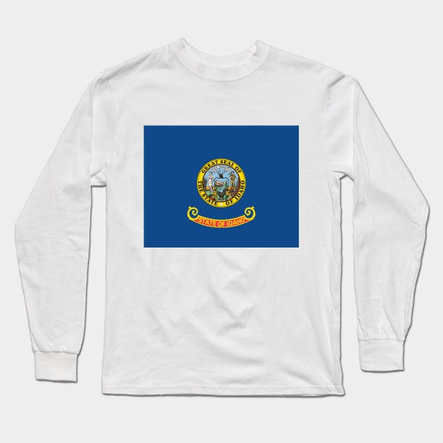 Idaho Long Sleeve T-Shirt by Wickedcartoons